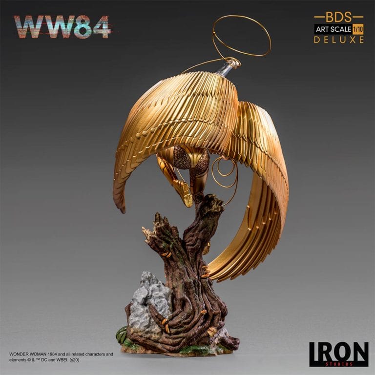 iron studios wonder woman statue