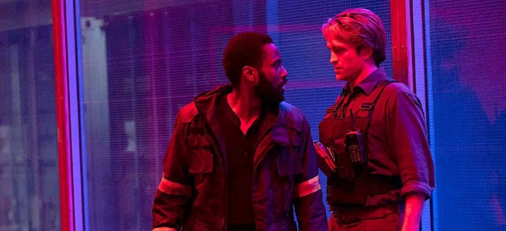 TENET Blue and Red Image TENET