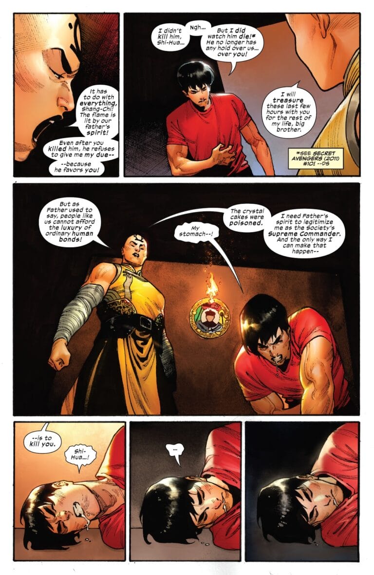 shang chi dad comics