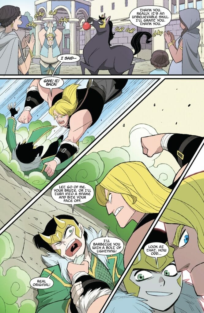 Thor and Loki