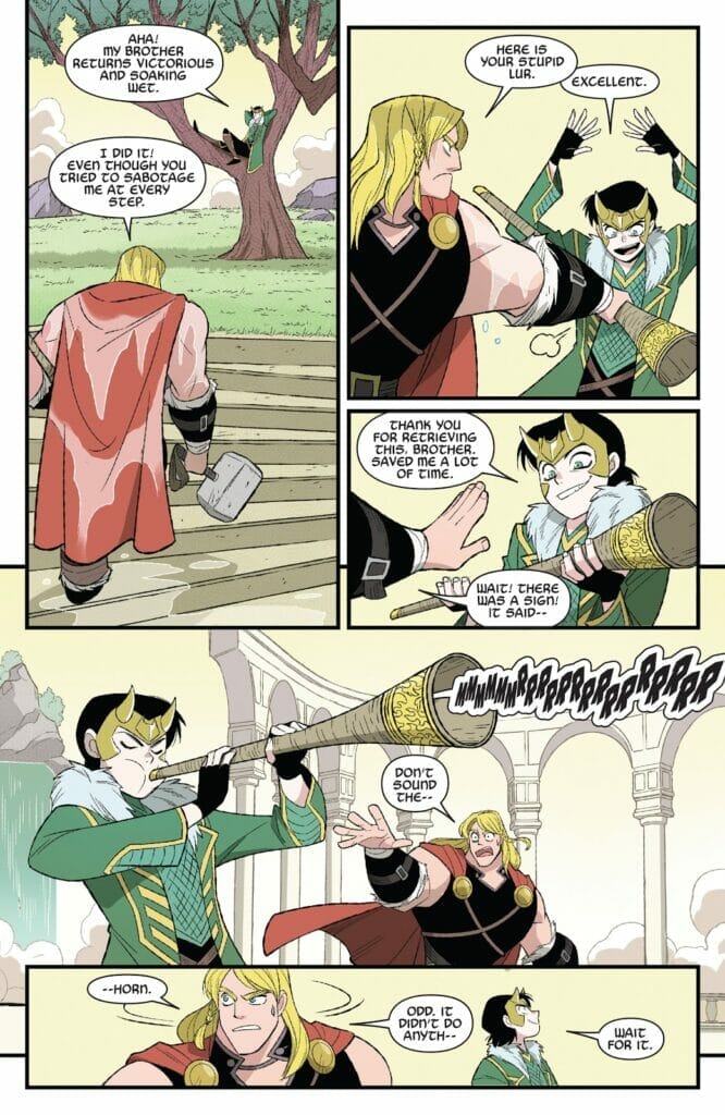 Thor and Loki