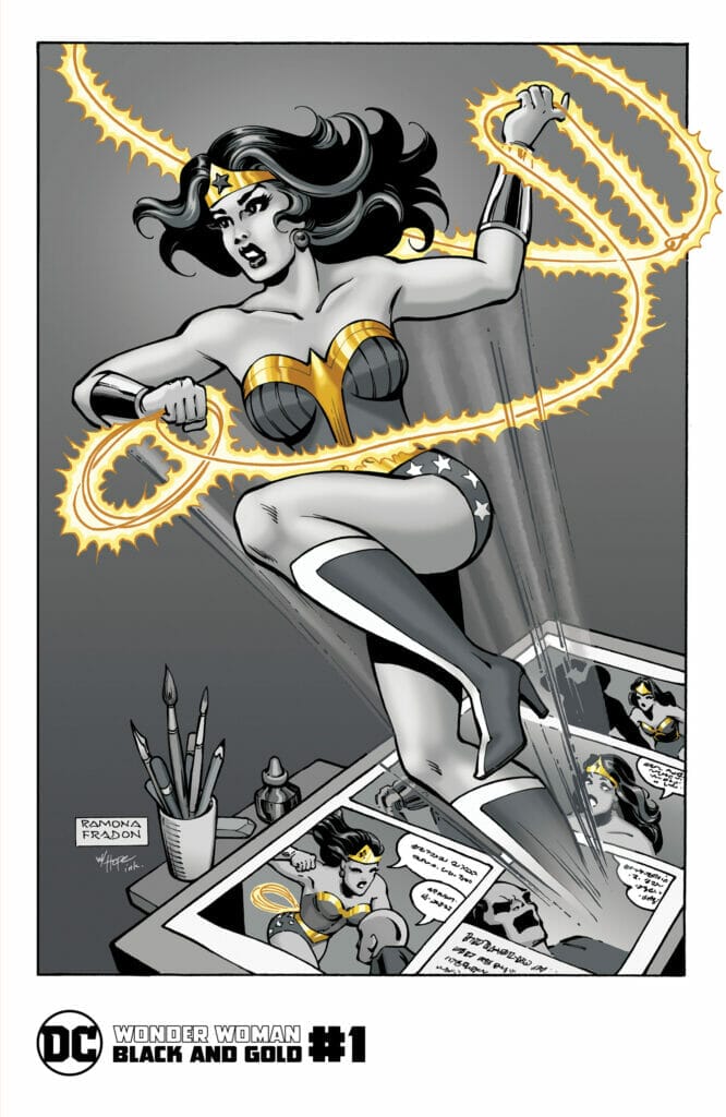 Wonder Woman Black and Gold