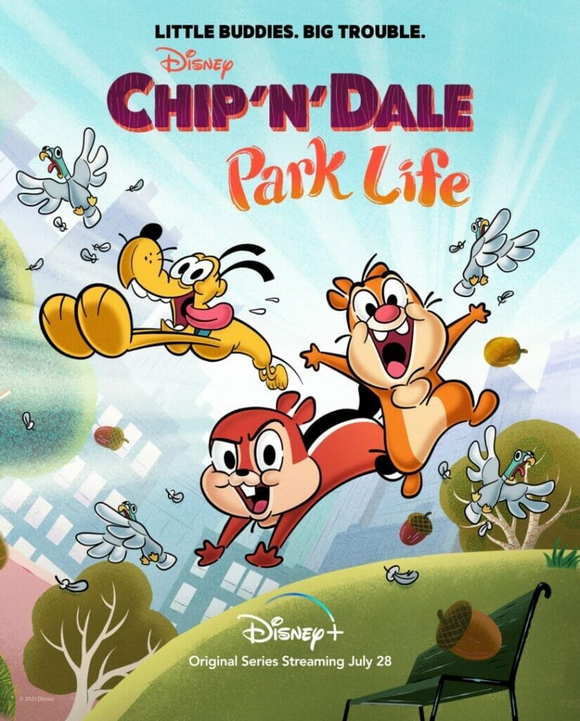 Chip 'n' Dale: Park Life Disney Plus The Nerdy Basement