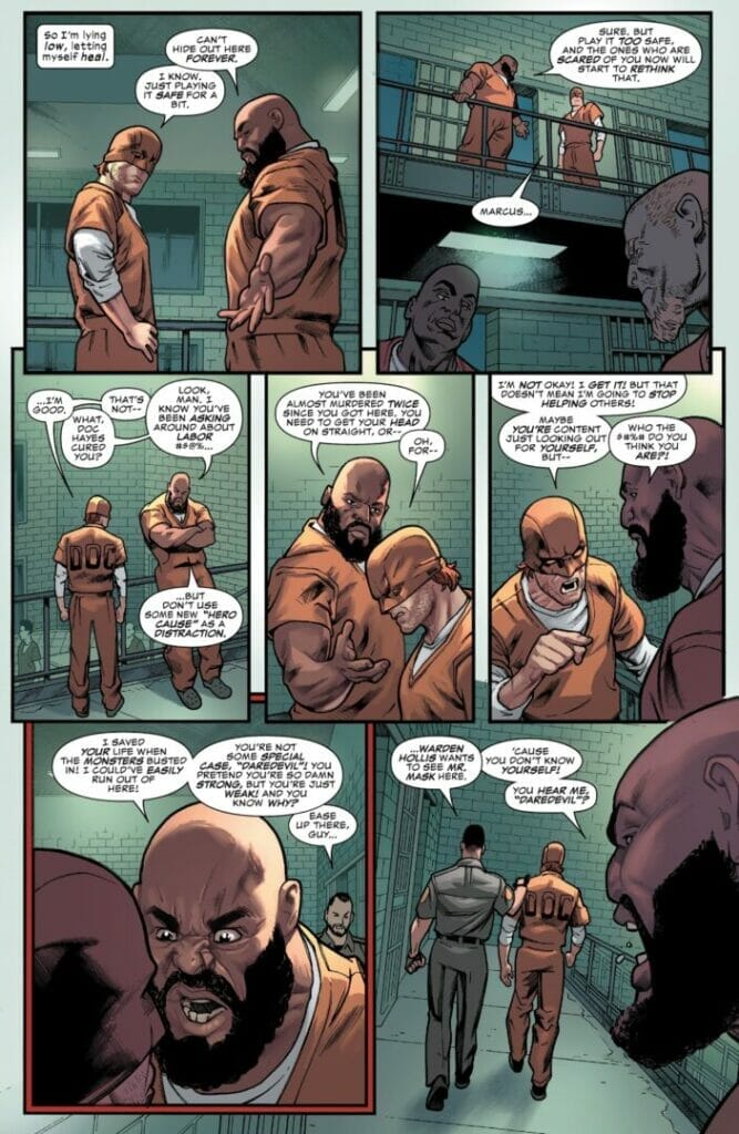 Daredevil #31 Lock Down The Nerdy Basement