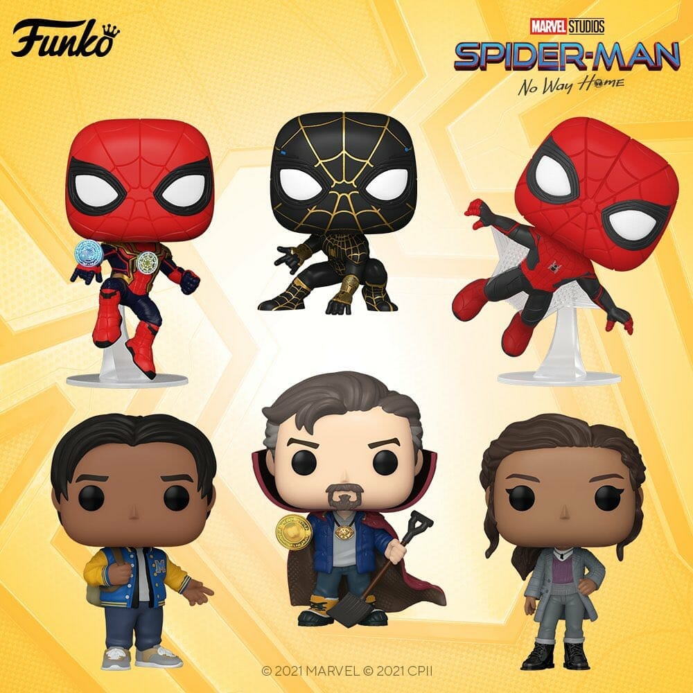 Spider-Man: No Way Home Toy Line Up Funko Hasbro LEGO The Nerdy Basement