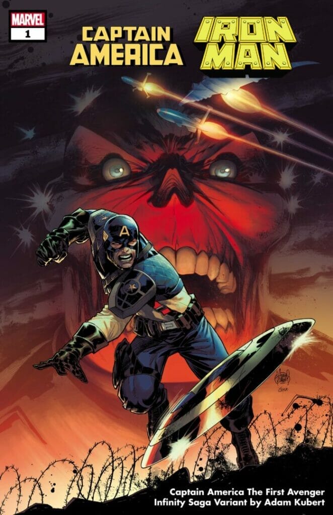 Captain America/Iron Man 1 Infinity Saga Variant Cover The Nerdy Basement
