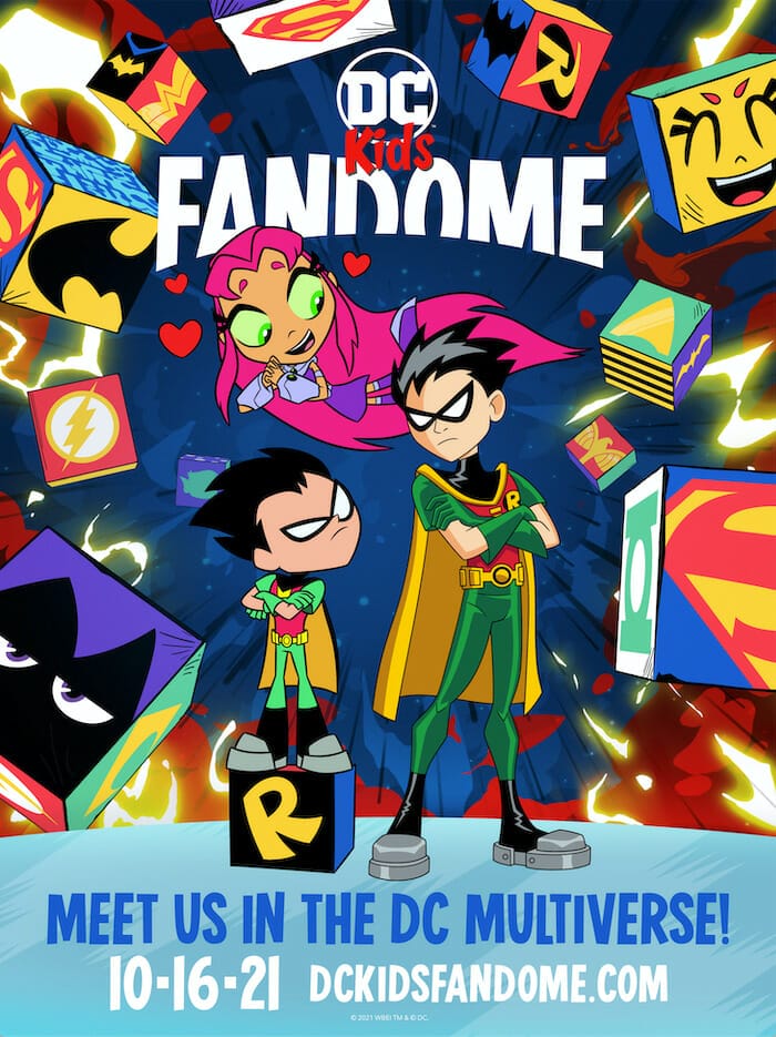 DC FanDome Kids The Nerdy Basement
