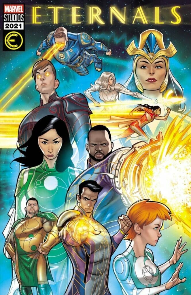 Eternals #7 MCU Variant The Nerdy Basement
