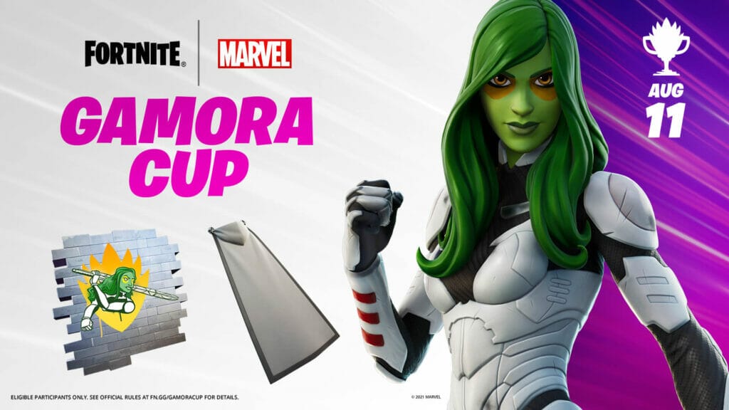 Fortnite x Marvel Gamora Cup The Nerdy Basement