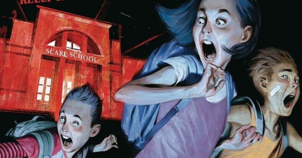 R.L. Stine Just Beyond: The Scare School The Nerdy Basement