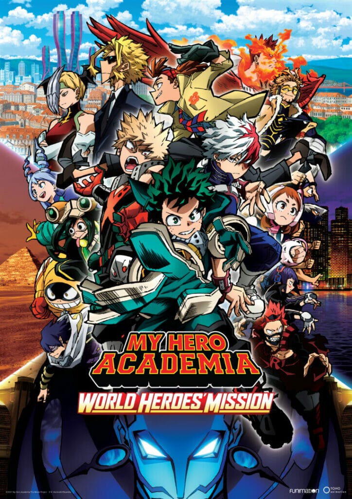Funimation My Hero Academia: World Heroes Mission The Nerdy Basement