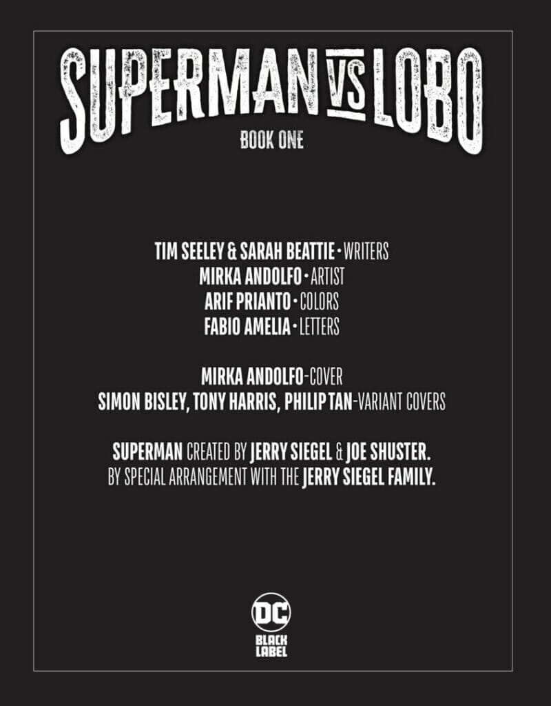 Superman vs Lobo #1 The Nerdy Basement