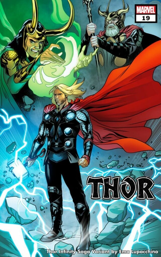 Marvel Comics Thor #19 Infinity Saga Variant Cover The Nerdy Basement