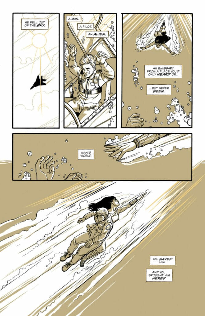Wonder Woman: Black and Gold #3 The Nerdy Basement