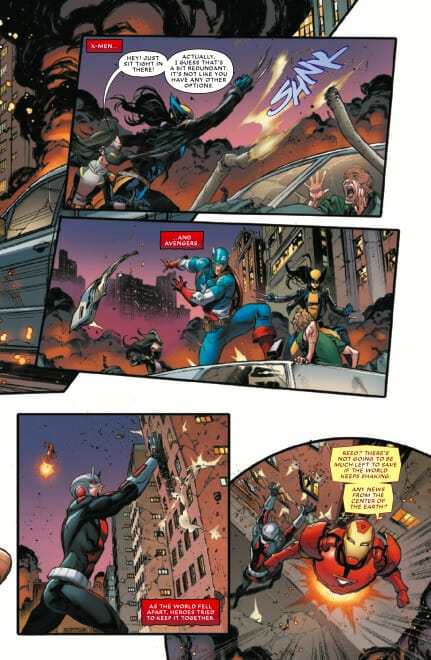 Marvel Comics: Dark Ages #1 Review The Nerdy Basement