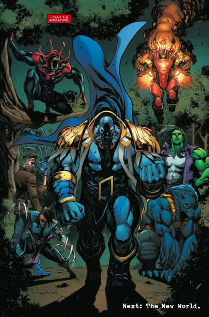 Marvel Comics: Dark Ages #1 Review The Nerdy Basement