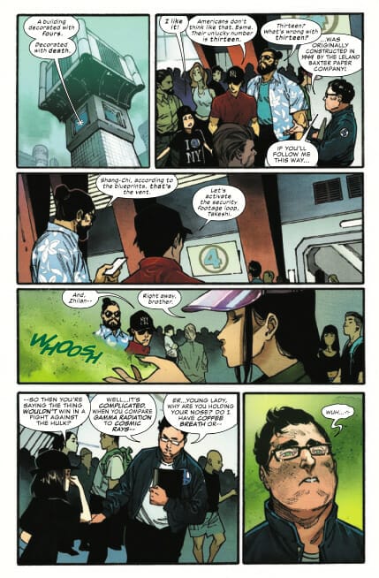Marvel Comics Shang-Chi #4 Review The Nerdy Basement