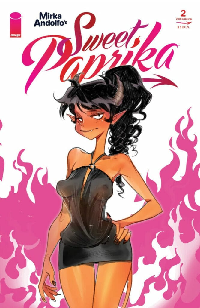 Sweet Paprika #2 Second Printing The Nerdy Basement