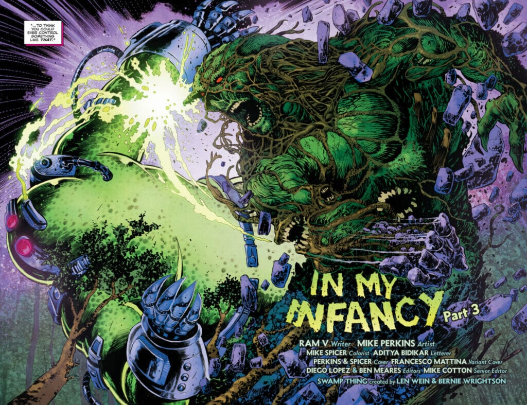 Swamp Thing #8 The Nerdy Basement