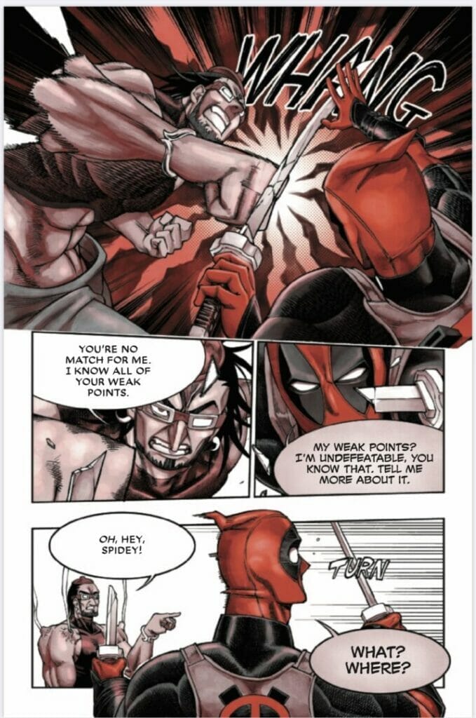 Deadpool: Black, White, and Blood #4 Review The Nerdy Basement