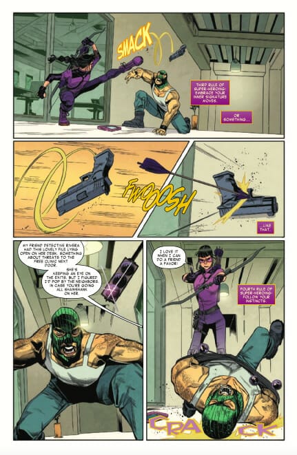 Hawkeye: Kate Bishop #1 Review The Nerdy Basement