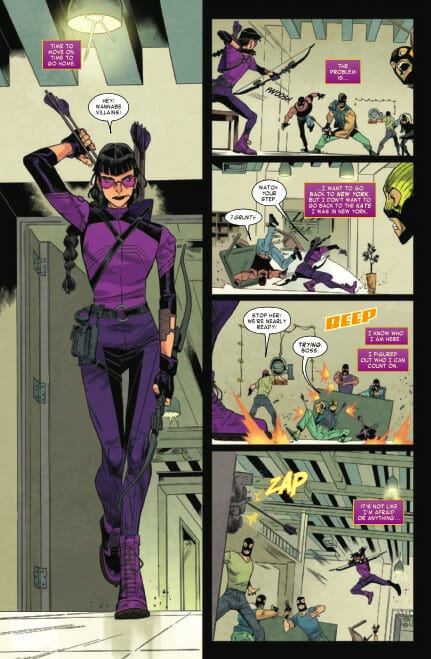 Hawkeye: Kate Bishop #1 Review The Nerdy Basement