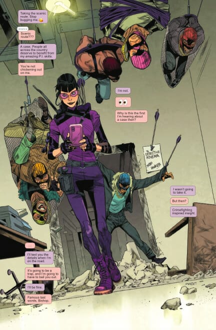 Hawkeye: Kate Bishop #1 Review The Nerdy Basement