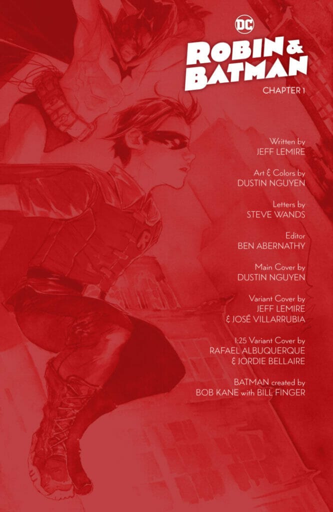 Robin and Batman #1 The Nerdy Basement