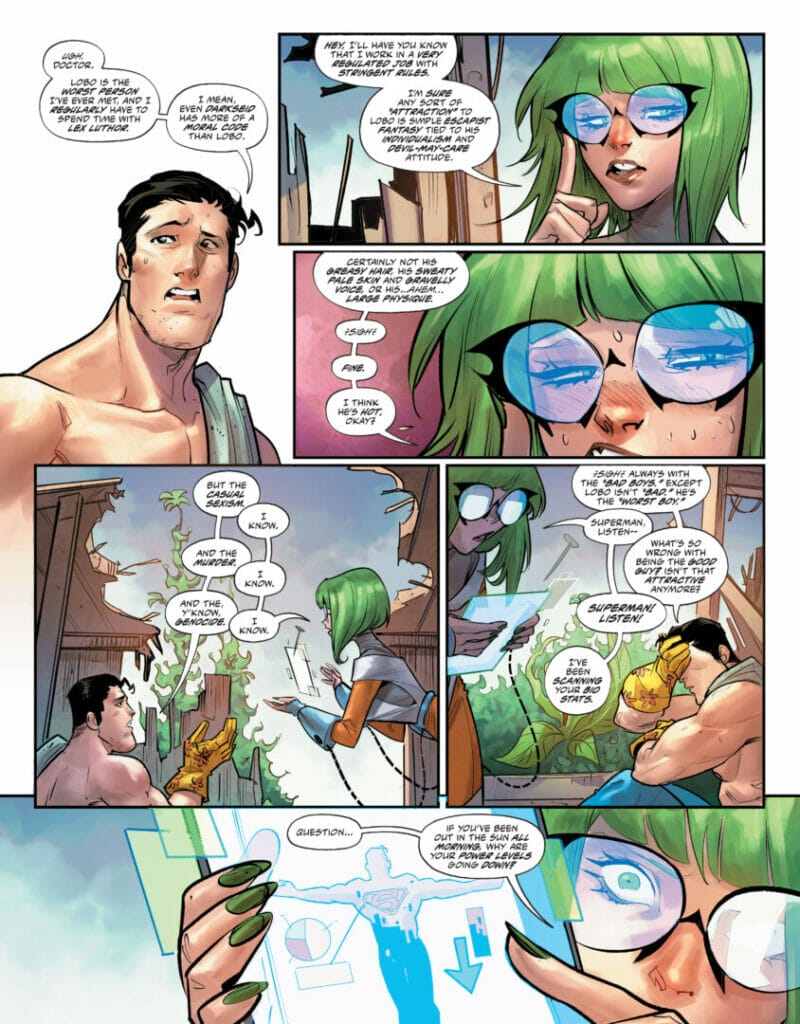 Superman vs Lobo #2 The Nerdy Basement