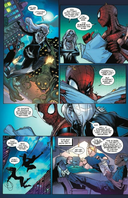 The Death of Doctor Strange: Spider-Man #1 Review The Nerdy Basement