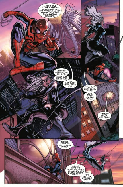 The Death of Doctor Strange: Spider-Man #1 Review The Nerdy Basement