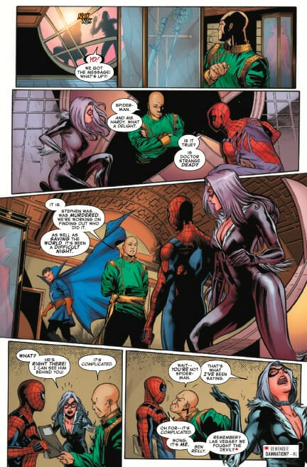 The Death of Doctor Strange: Spider-Man #1 Review The Nerdy Basement