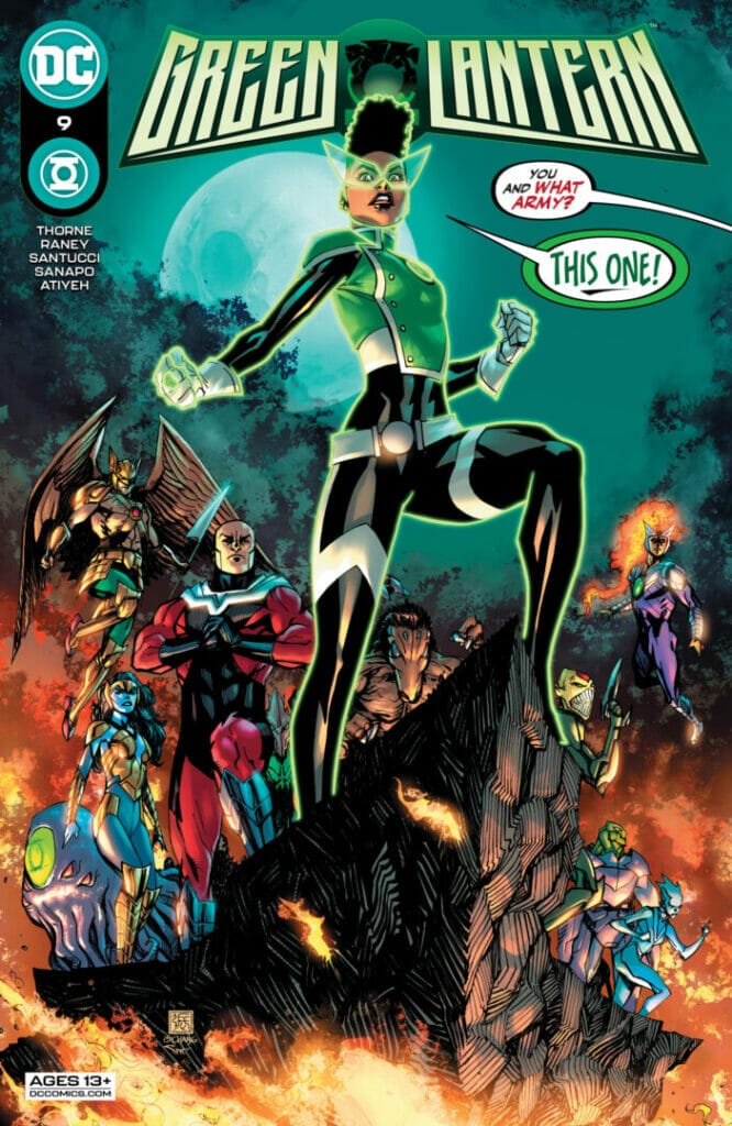 Green Lantern #9 The Nerdy Basement