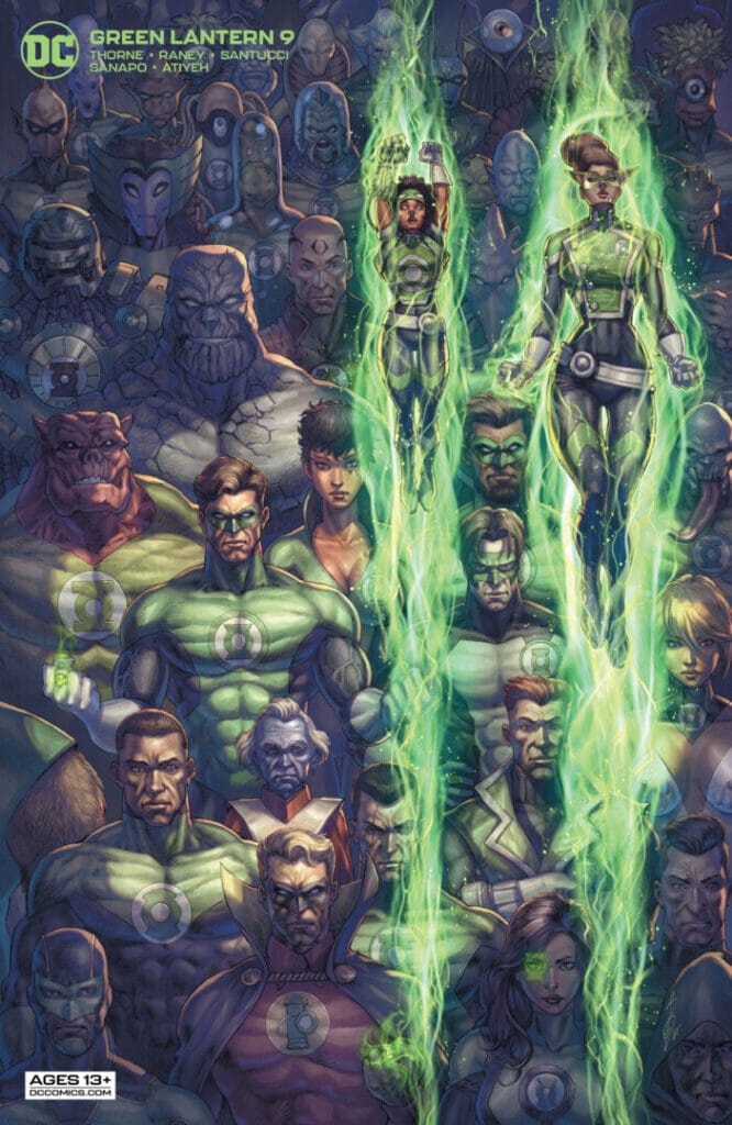 Green Lantern #9 The Nerdy Basement