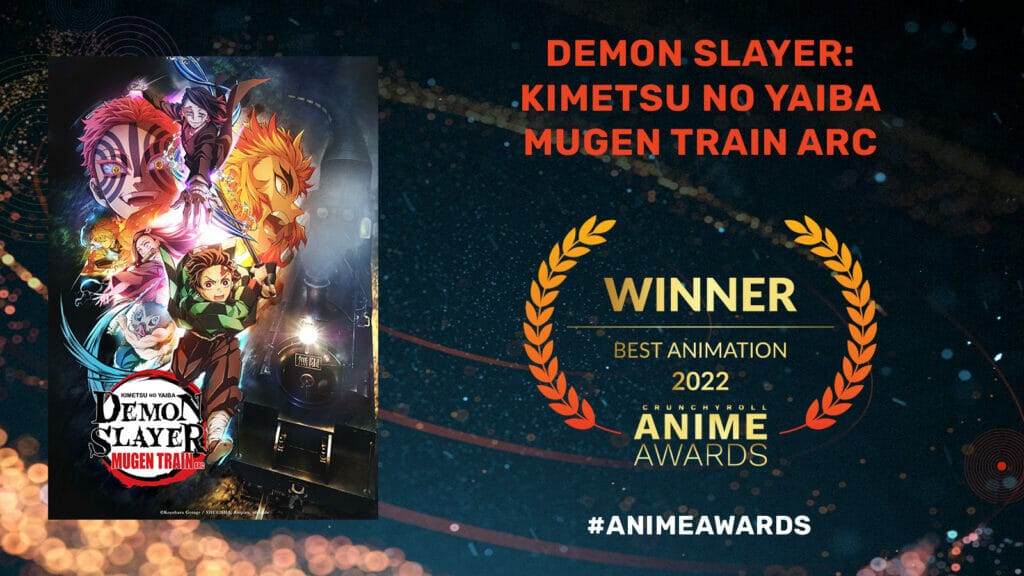 Crunchyroll Anime Awards 2022 Demon Slayer The Nerdy Basement