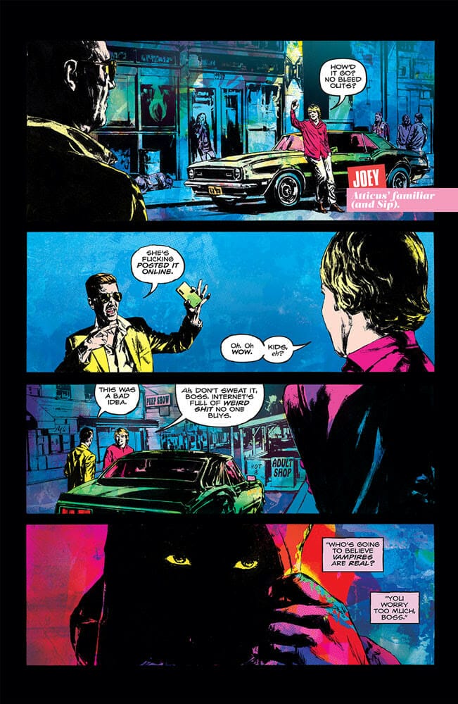 Blood-Stained Teeth Comic The Nerdy Basement