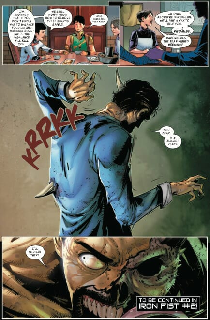 Iron Fist #1 Review The Nerdy Basement