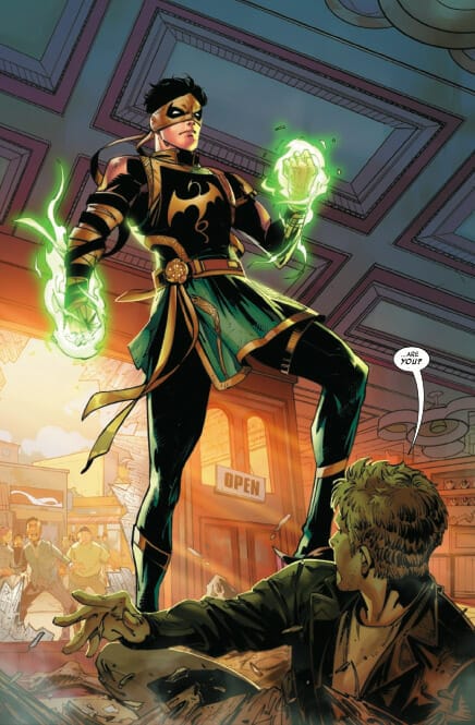 Iron Fist #1 Review The Nerdy Basement