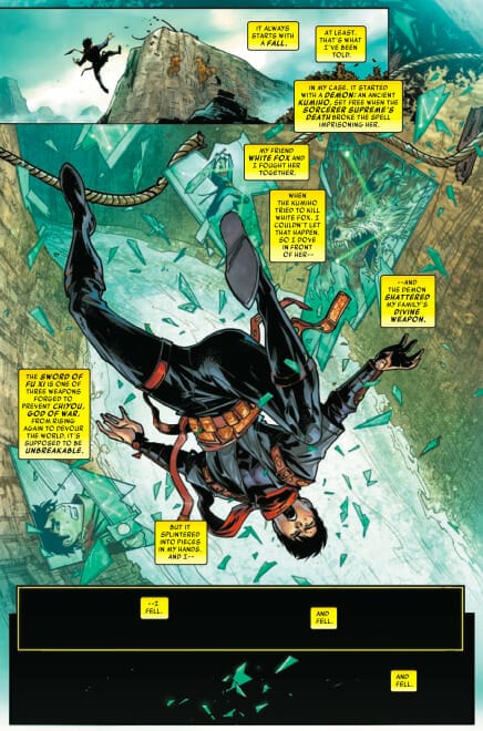 Iron Fist #1 Review The Nerdy Basement