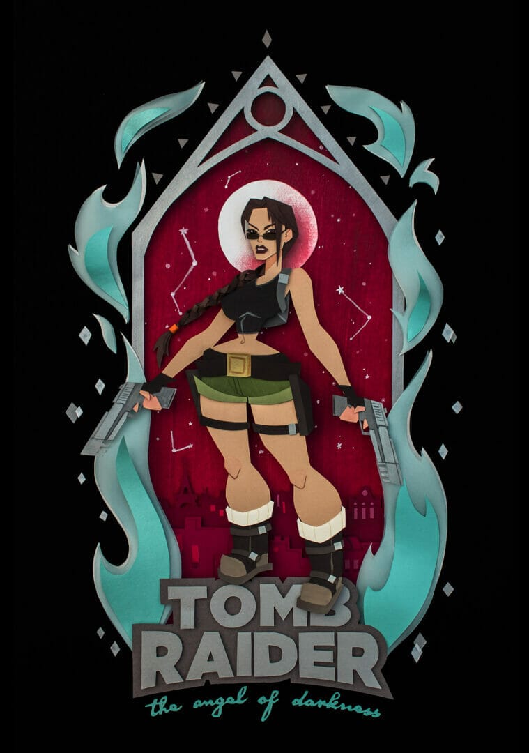 Tomb Raider Girls Make Games Charity Prints The Nerdy Basement