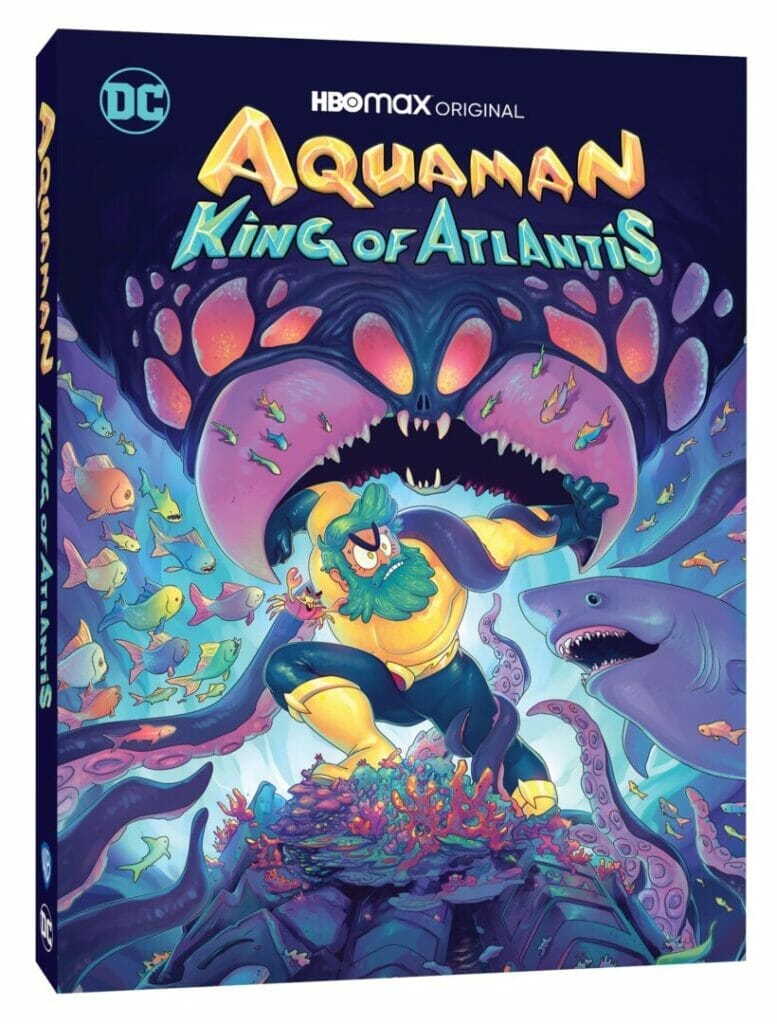 Aquaman King of Atlantis Blu-Ray The Nerdy Basement