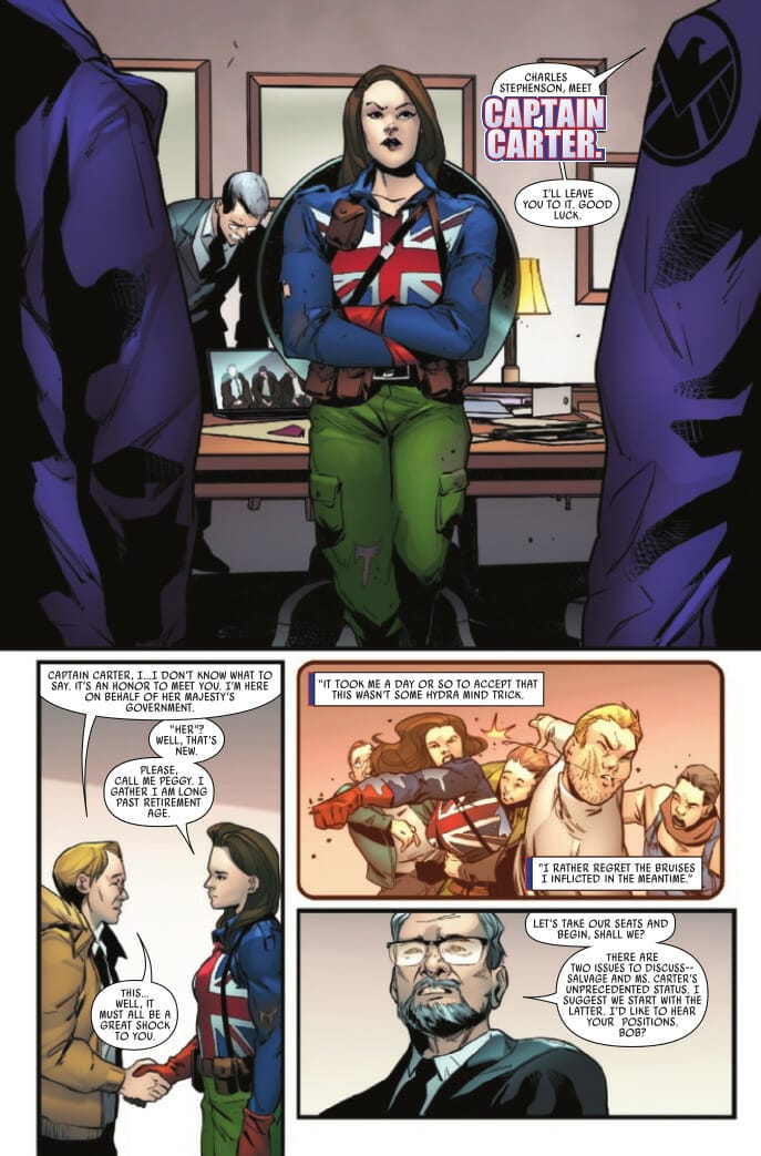 Captain Carter #1 Review The Nerdy Basement