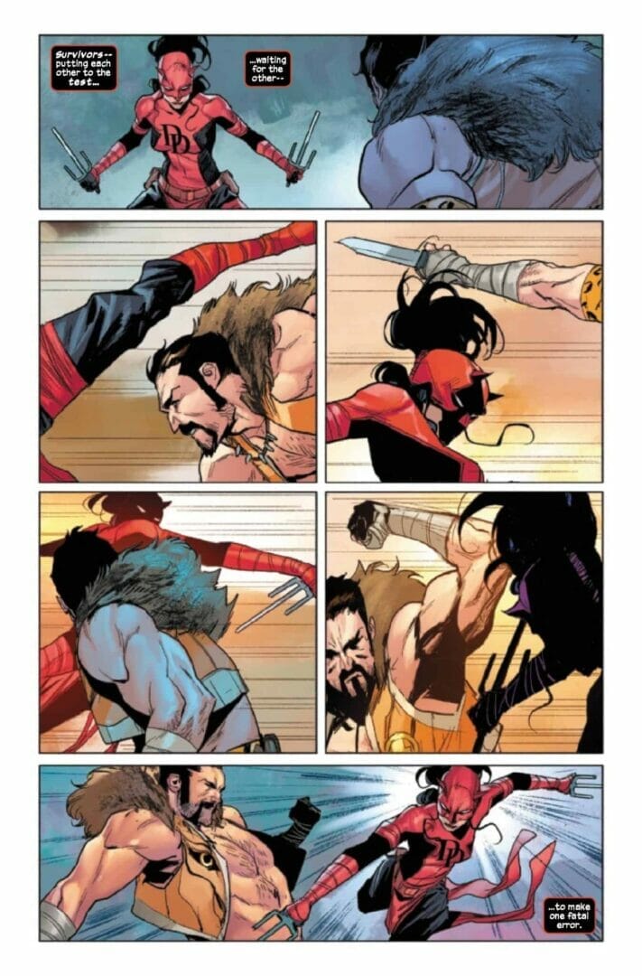 Daredevil: Woman Without Fear #3 Review The Nerdy Basement