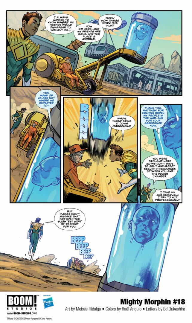 Mighty Morphin #18 Preview The Nerdy Basement