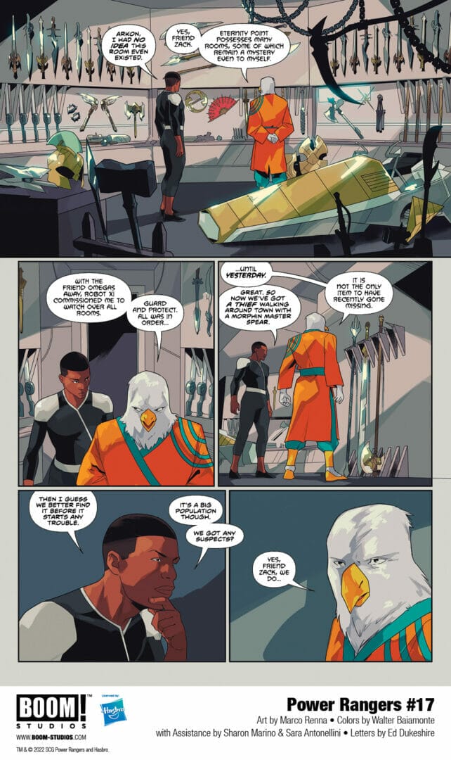 Power Rangers #17 Boom Studios The Nerdy Basement