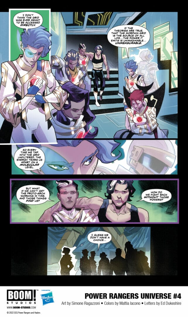 Power Rangers Universe #4 Preview The Nerdy Basement