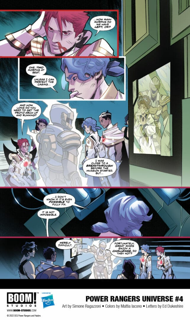 Power Rangers Universe #4 Preview The Nerdy Basement