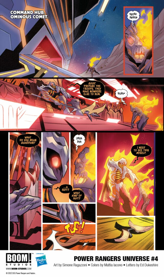 Power Rangers Universe #4 Preview The Nerdy Basement