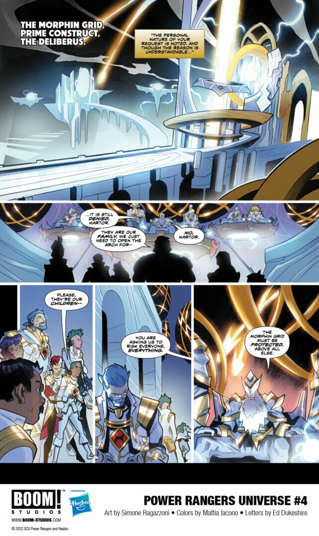 Power Rangers Universe #4 Preview The Nerdy Basement