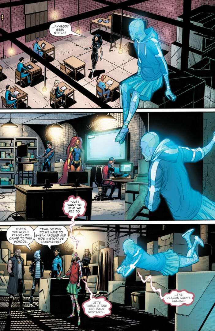 Teen Titans Academy #13 The Nerdy Basement